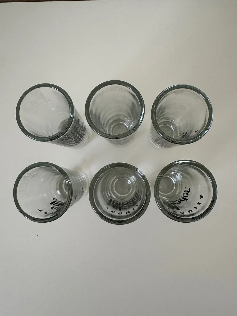 El Jimador Tequila Clear Heavy- Base Shot Glasses - Set of 6